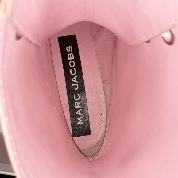 MARC JACOBS "Bristol" Light Pink Combat Boot 8.5 - Picture 8 of 8